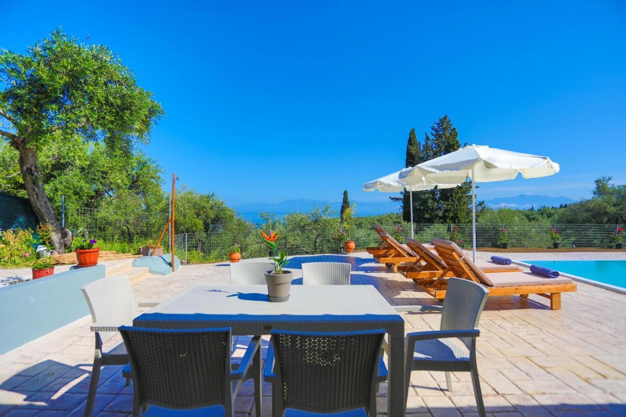 Villa Chrisdina Nymfai Esterno foto