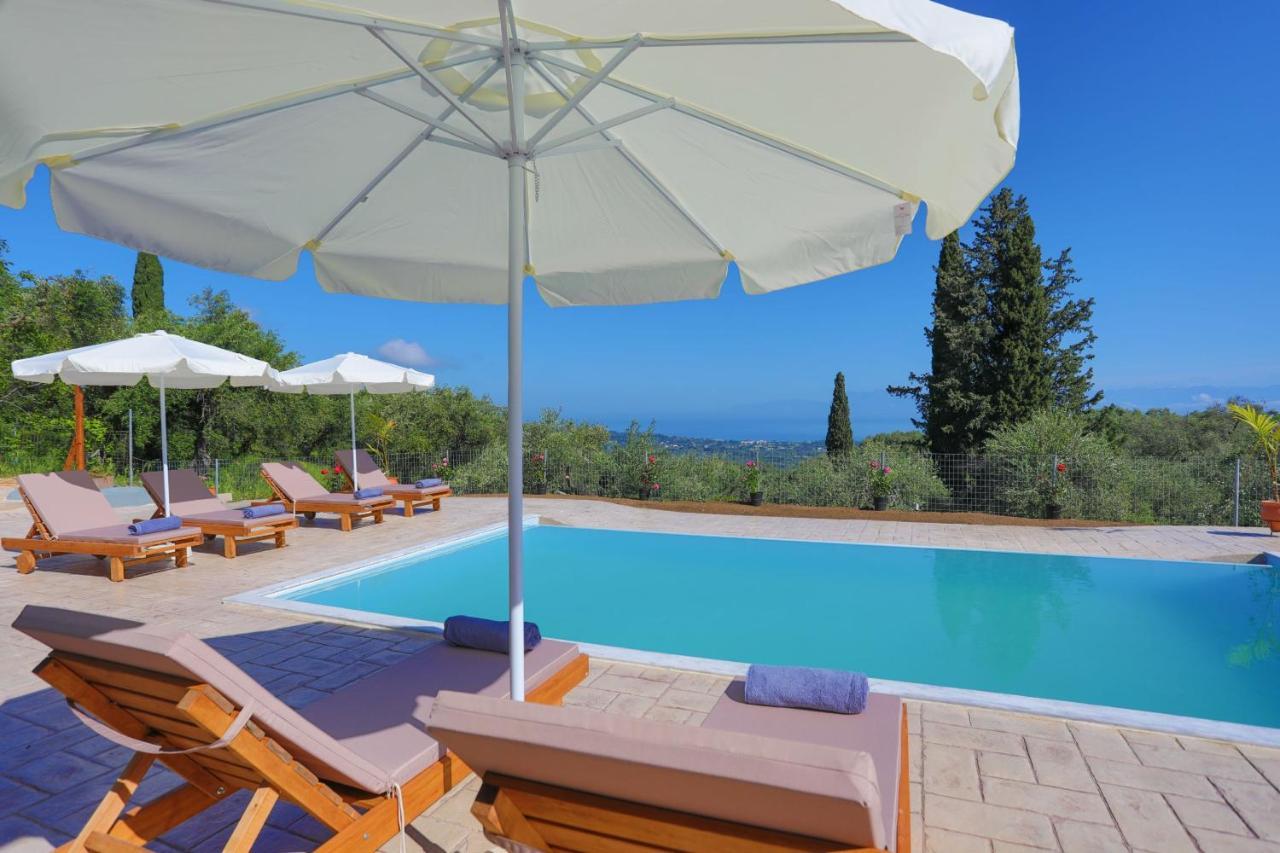 Villa Chrisdina Nymfai Esterno foto